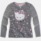 Tricou 4-10 ani WS98846 gri - Hello Kitty