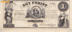 UNGARIA 1 forint 1852 UNC-!!! foto