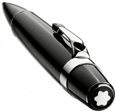 Montblanc Boheme Noir Platinum Line Ballpoint Pen- model foarte frumos. Serie IY1073508(poze reale) foto