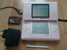 NDS - CONSOLA JOCURI NINTENDO DS + Incarcator Original + Joc RAYMAN 3 foto