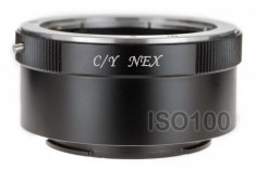 Adaptor Contax Yashica - Sony E Nex foto