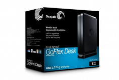 HDD Extern Seagate FreeAgent GoFlex Desk STAC1000200 | 1TB | 3.5&amp;quot; | USB 2.0 | HARD DISK EXTERN NOU foto