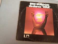 ERIC BURDON - DECLARES WAR (1972/ UNITED ARTISTS/RFG) - DISC VINIL/PICK-UP/VINYL foto