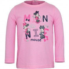 Tricou bebe 6-23 luni - Minnie - art NH0079 roz pal foto