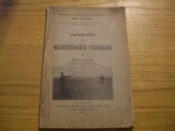 CUNOSTINTE DIN MASURAREA PADURILOR - Dim. S. Dramba - 1913, 118 p.