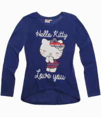 Tricou 4-10 ani WS97612 albastru - Hello Kitty foto