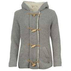 Cardigan/ Pulover dama SoulCal Tricotat la Exterior Imblanit pe Interior foto