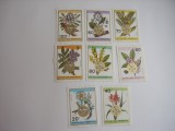 Rwanda 1969 flori plante medicinale MI 342-349 MNH