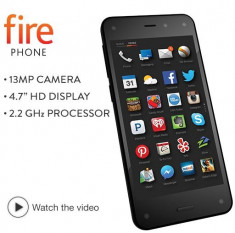 PREMIERA IN ROMANIA! NOUL SMARTPHONE 3D AMAZON FIRE PHONE 32 GB , 4G LTE , NOU , SIGILAT , LIBER DE RETEA! STOC LIMITAT! foto