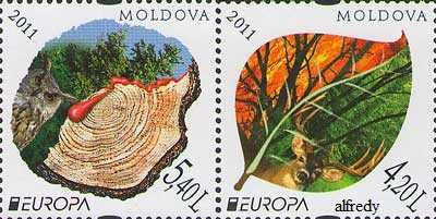 MOLDOVA 2011, EUROPA CEPT, serie neuzată, MNH