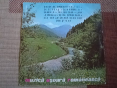 muzica usoara romaneasca disc vinyl 10&amp;quot; muzica pop usoara slagare anii 60 foto