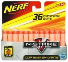 Set 36 Nerf Clip System Darts foto