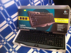 Tastatura gaming Logitech G110 Neagra, Iluminata, 12 Taste speciale foto