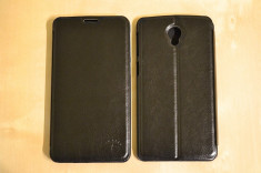 Husa Lenovo S860 Flip Case Slim Black foto