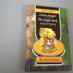 CARTEA JUNGLEI - RUDYARD KIPLING ,editura NATIONAL/ 2007 /186pagini/ editie deluxe-cartonata /carte/stare produs - NOU