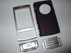 Carcasa Nokia N95 Silver-Purple foto