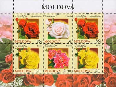 MOLDOVA 2012, Flora, serie neuzată, MNH foto