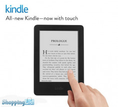 Kindle Touch, MODEL NOU lansat in oct. 2014 ~ Garantie 12 luni ~ Cadou 3500 de carti in romana ~ Plata in 3 rate fara dobanda foto