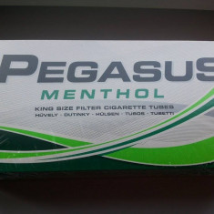 Tuburi tigari Pegasus Menthol - filtru mentolat pentru injectat tutun