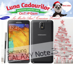 Telefon Mobil Galaxy Note 3 N9005 BLACK , Procesor Quad-core 2.3 GHz Slot card 64GB, 3GB RAM, 13MP, Wi-Fi foto