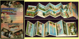 1930 Washington Mt. Vernon &amp; Alexandria - pliant leporello 28 vederi color USA