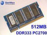 Cumpara ieftin 512MB PC2700 DDR333 333MHz , Memorie ram Laptop , Testata cu Memtest86+