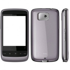 Carcasa HTC Mega, Touch2, T3333 4 piese argintie - Produs Nou Original+ Garantie - BUCURESTI foto