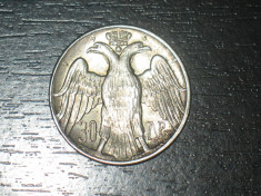 Moneda argint comemorativa 30 drahme Grecia 1964 foto