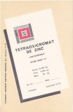 Eticheta Tetraoxicromat de Zinc