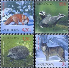 MOLDOVA 2011, Fauna, serie neuzata, MNH foto