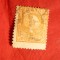Timbru 2 1/2C galben 1870 Indiile Olandeze ,dant.13x14 ,stampilat