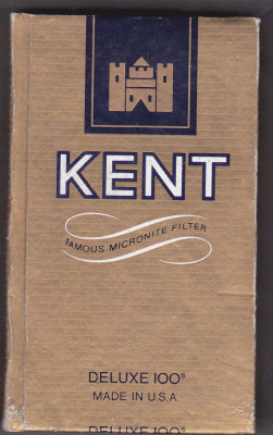 Carnetel in forma de pachet de tigari KENT foto