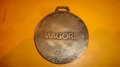 Medalie - Magoria - festival international de fotbal Barcelona 1987 foto