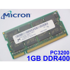 1GB PC3200 DDR400 400MHz , Memorie ram Laptop , Testata cu Memtest86+