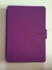 Coperta slim Kindle Touch Glare / Husa eBook, MOV, noi, cadou 3000 de carti. foto