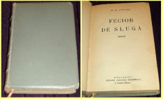 N.D. Cocea - Fecior de sluga, roman princeps 1932, prima editie foto