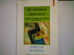 ADRIAN MARINO/SORIN ANTOHI - AL TREILEA DISCURS foto