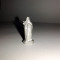 Statueta miniatura a Sfintei Tereza, cu Iisus rastignit