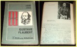 Gustave Flaubert, biografie cu ilustratii de Henri Zalis, colectia Monografii