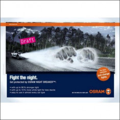 Bec Osram Night Breaker H1 12V 55W cod 64150NBP-01B foto