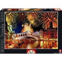 Puzzle Artificii Rialto Bridge foto