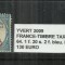 FRANTA - TIMBRE TAXE 1863 - 70 - 64, 1F. 20 S 2F.