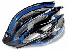 Casti Bicicleta SH+ ZEUSS MTB blue-black, 54-58/S-M foto