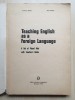 TEACHING ENGLISH AS A FOREIGN LANGUAGE - David J Filimon, Eva Semlyen