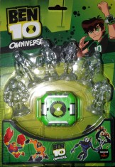 Ceas ben 10 Omniverse cu 6 figurine pentru baieti foto