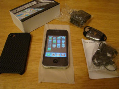 Replica Iphone 4S NOU dual sim , display 3.2 inci touchscreen , camera foto , mp3 , bluetooth , slot card micro sd - NOU , pachet complet foto