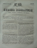 Curier romanesc , gazeta politica , comerciala si literara , nr. 12 din 1839