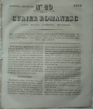 Curier romanesc , gazeta politica , comerciala si literara , nr. 19 din 1839