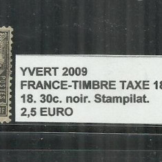 FRANCE - TIMBRE TAXE 1863 - 70 - 21, 60C.