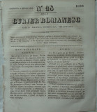 Curier romanesc , gazeta politica , comerciala si literara , nr. 18 din 1839